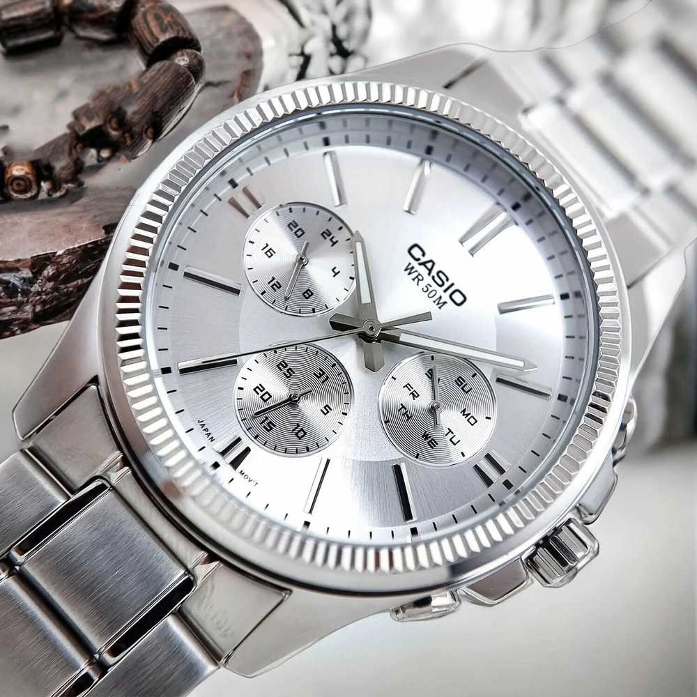 CASIO VYRIŠKAS LAIKRODIS MTP-1375D-7A + DĖŽUTĖ