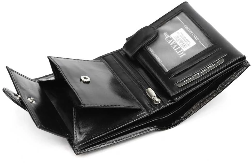 Piniginė vyrams Cavaldi 0001L-P-BS RFID
