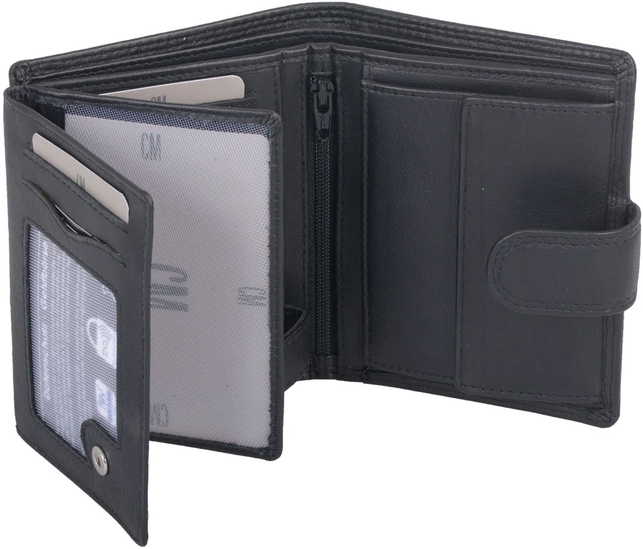 Cm Pinigine Kombinuota piniginė vyrams CM 2071-65-01 - Juoda