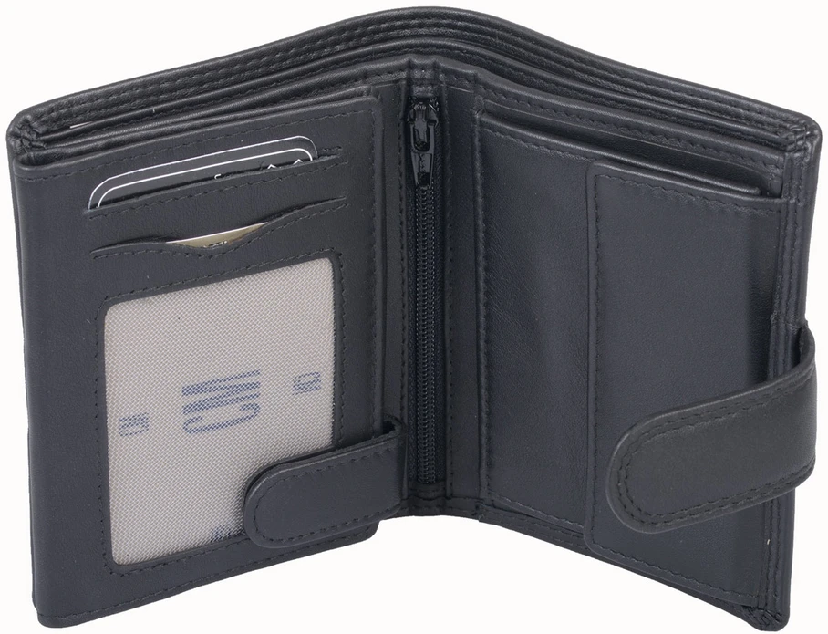 Cm Pinigine Kombinuota piniginė vyrams CM 2071-65-01 - Juoda