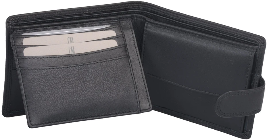 Cm Pinigine Piniginė vyrams CM 1651-65-01 - Juoda