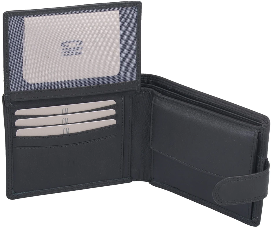 Cm Pinigine Piniginė vyrams CM 1651-65-01 - Juoda