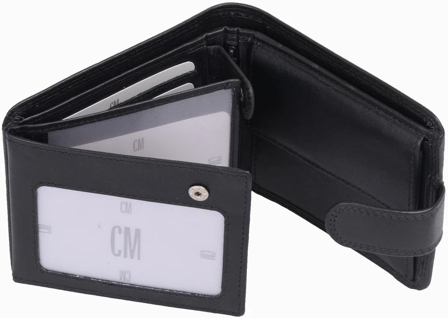 Cm Pinigine Piniginė vyrams CM 1721-65-01 - Juoda