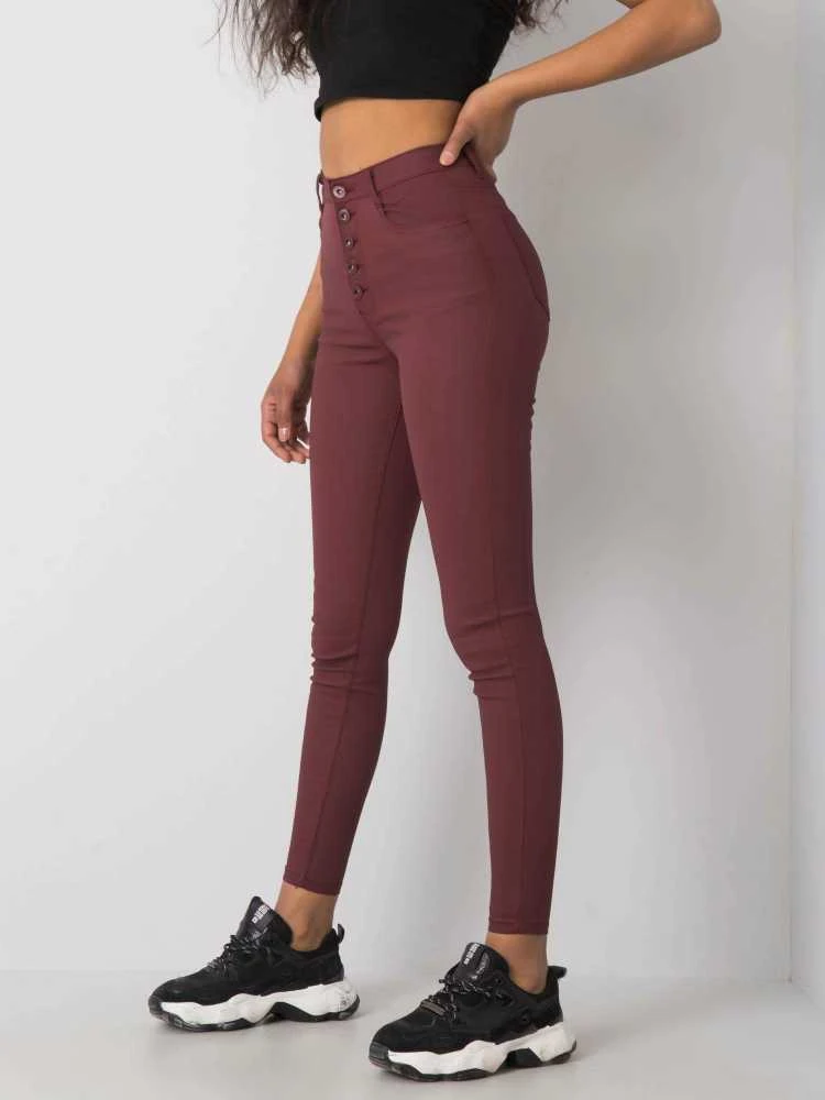 Daysie Kelnės-EM-SP-F663.50P-bordo
