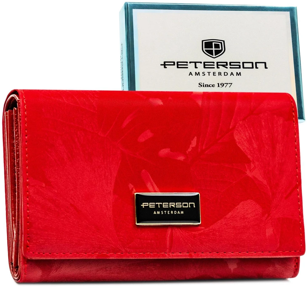 Didelė moteriška piniginė Peterson PTN PS112-MLF su RFID
