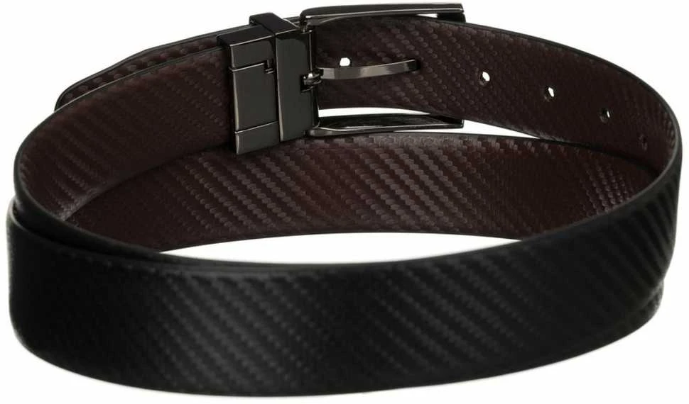 Diržas vyrams Peterson PTN RB35 PUF Juodas-BROWN