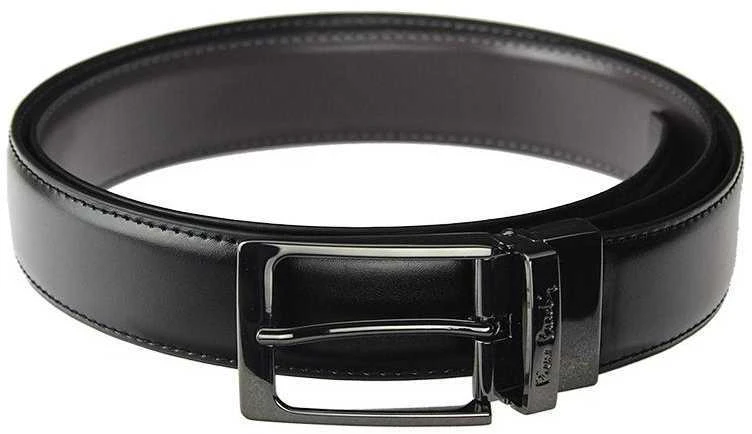 Diržas vyrams Pierre Cardin FWJX5 DOUBLE - Juodas, rudas