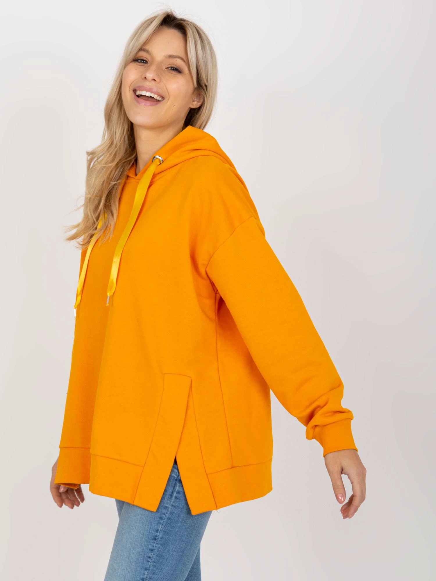 Ex Moda Megztinis-EM-BL-402.15P-tamsiai geltonas