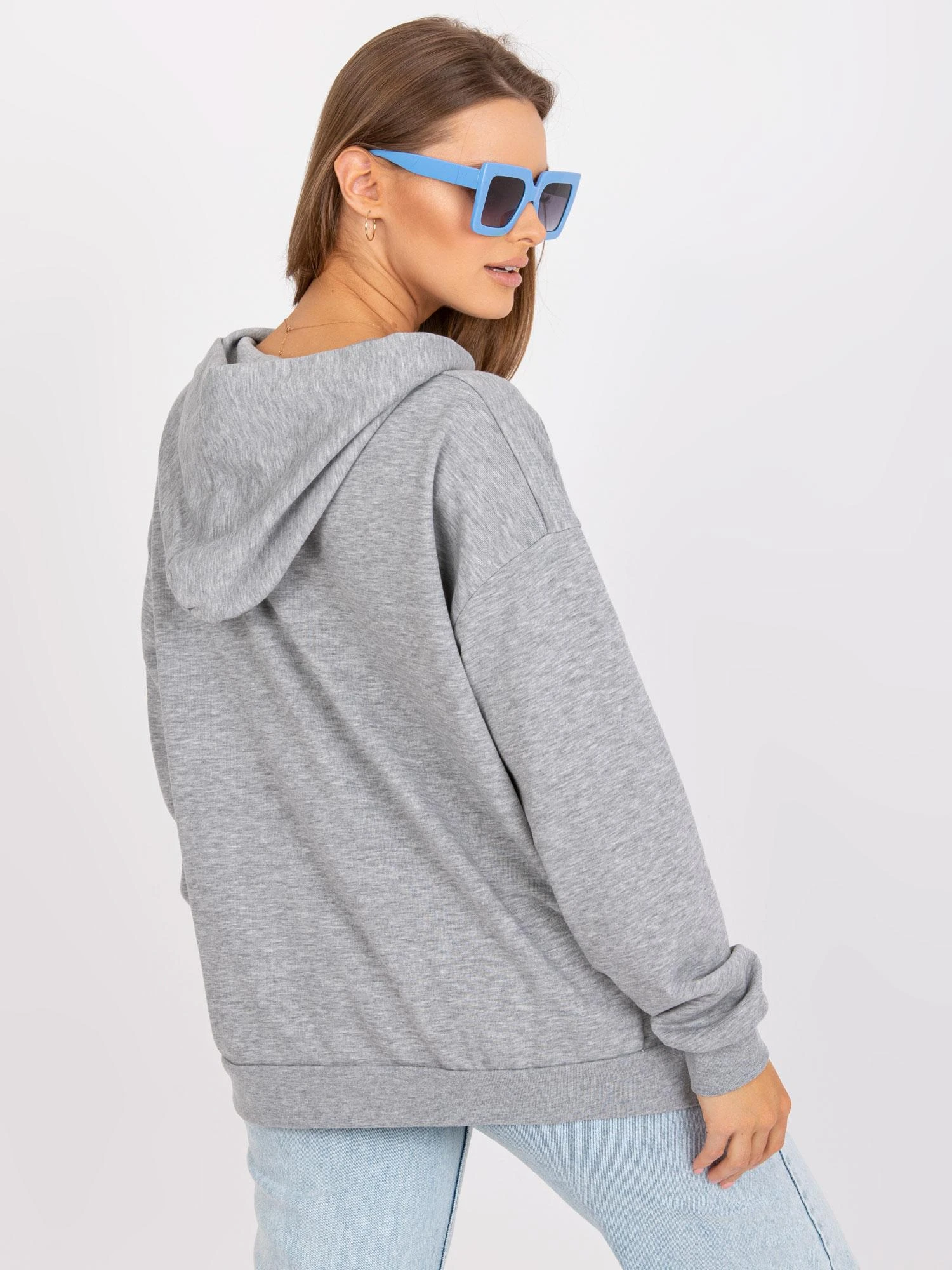 Ex Moda Megztinis-EM-BL-402.15P-pilka