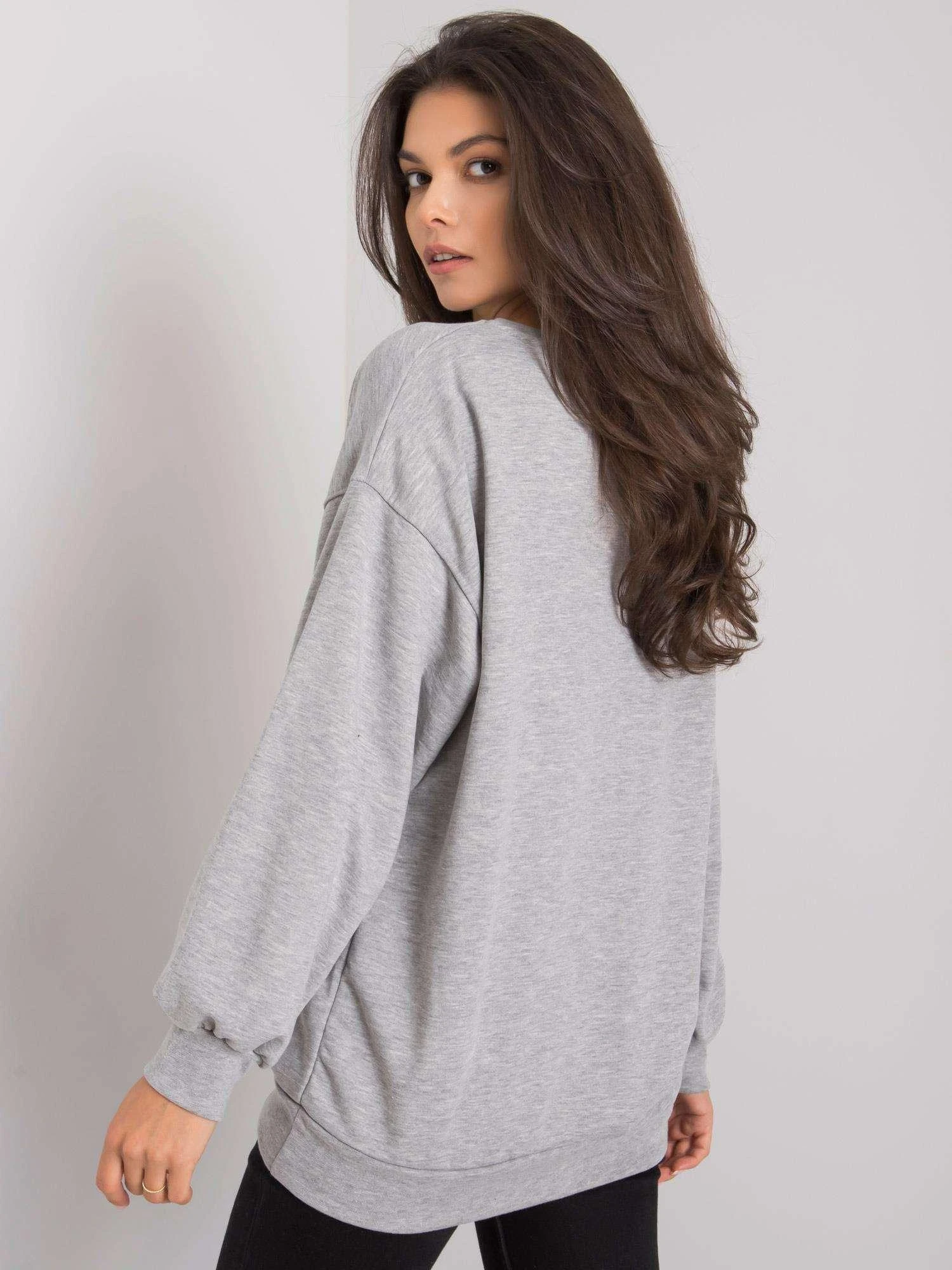Ex Moda Megztinis-EM-BL-536/1U.84P-pilkas