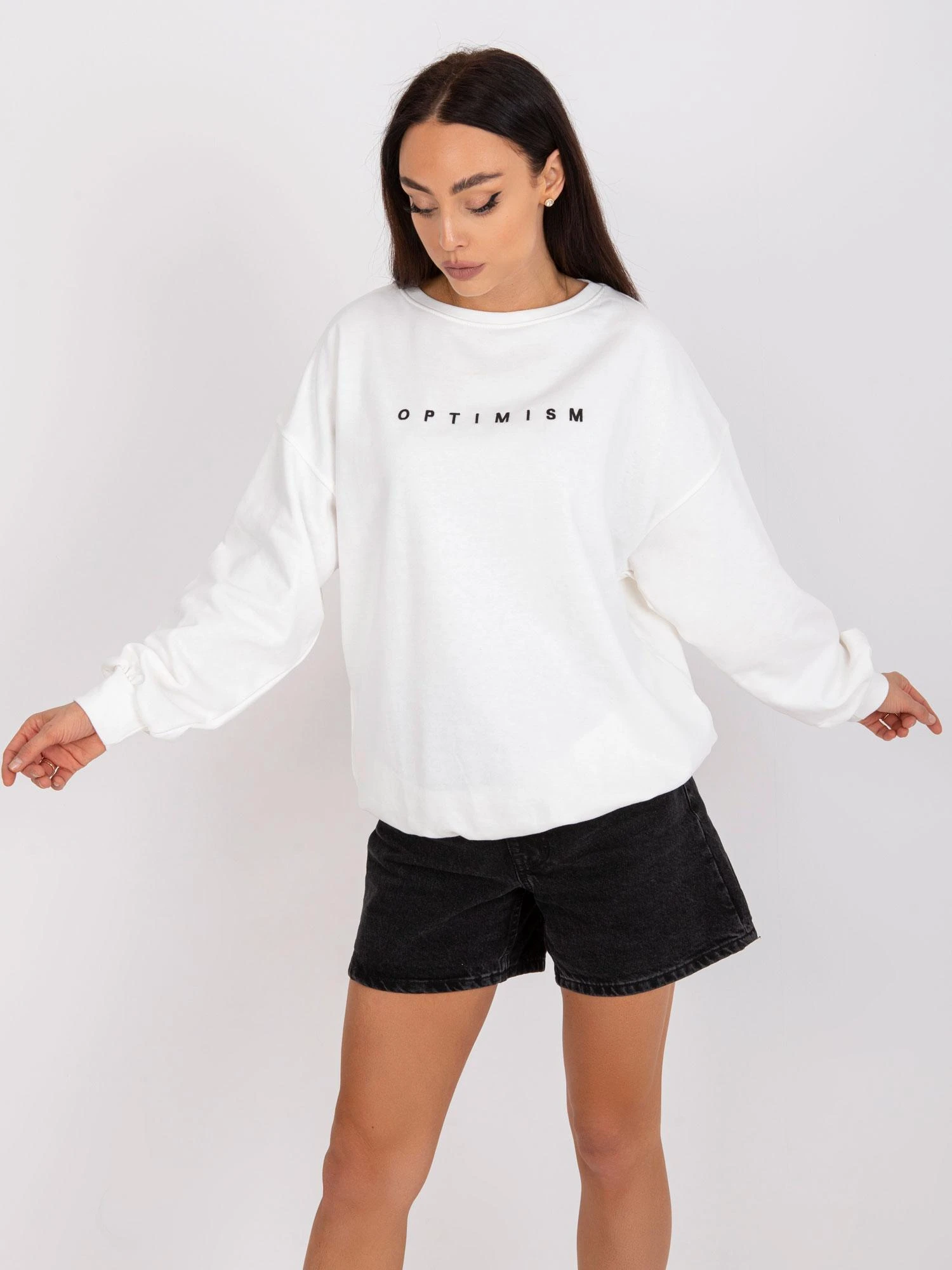 Ex Moda Megztinis-EM-BL-536/3,76-ekru