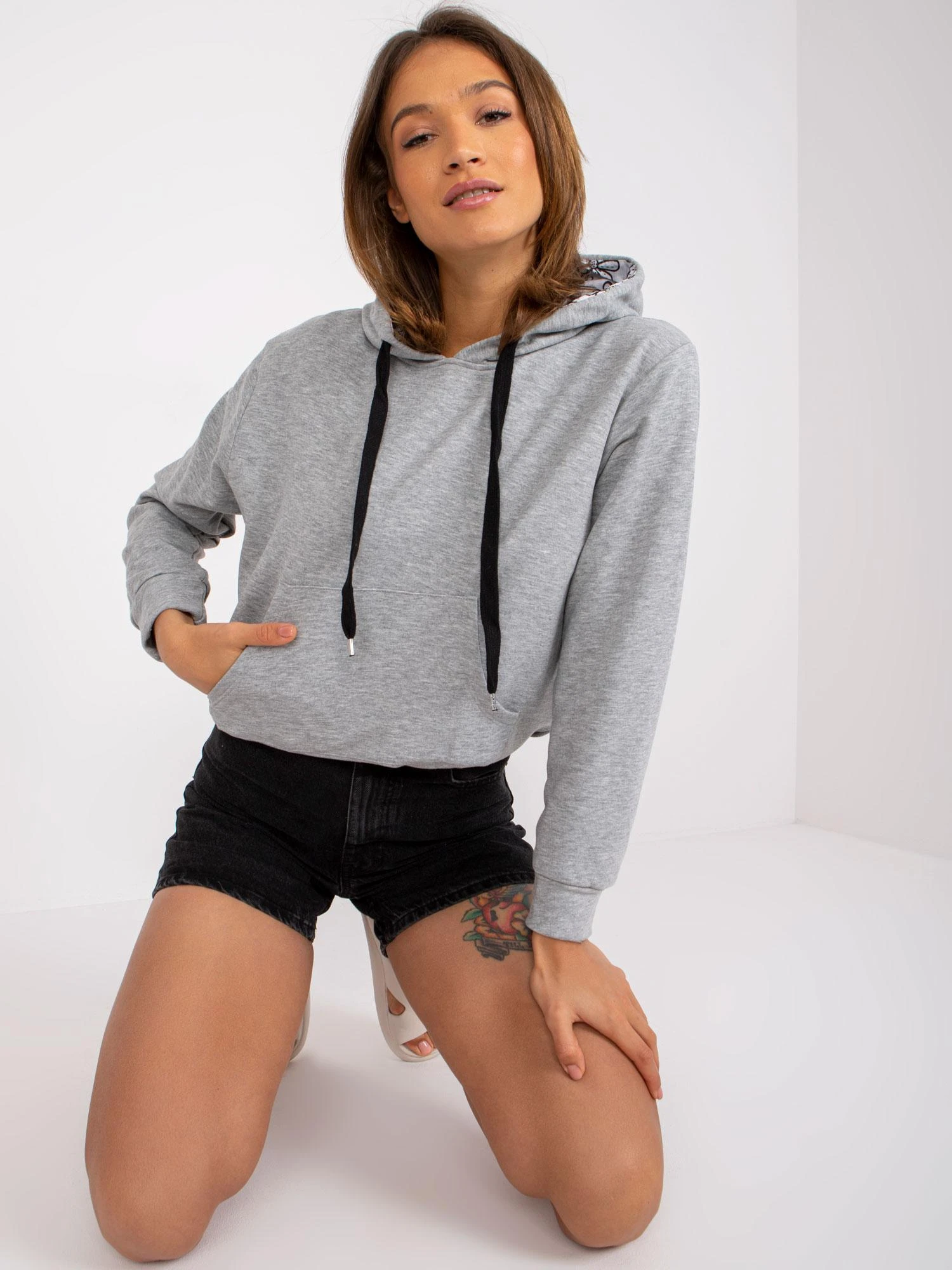 Ex Moda Megztinis-EM-BL-572.14X-pilkas