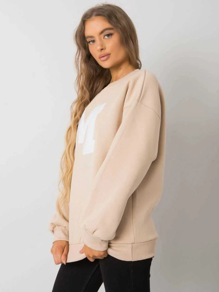 Ex Moda Megztinis-EM-BL-617-1.34X-smėlio spalvos