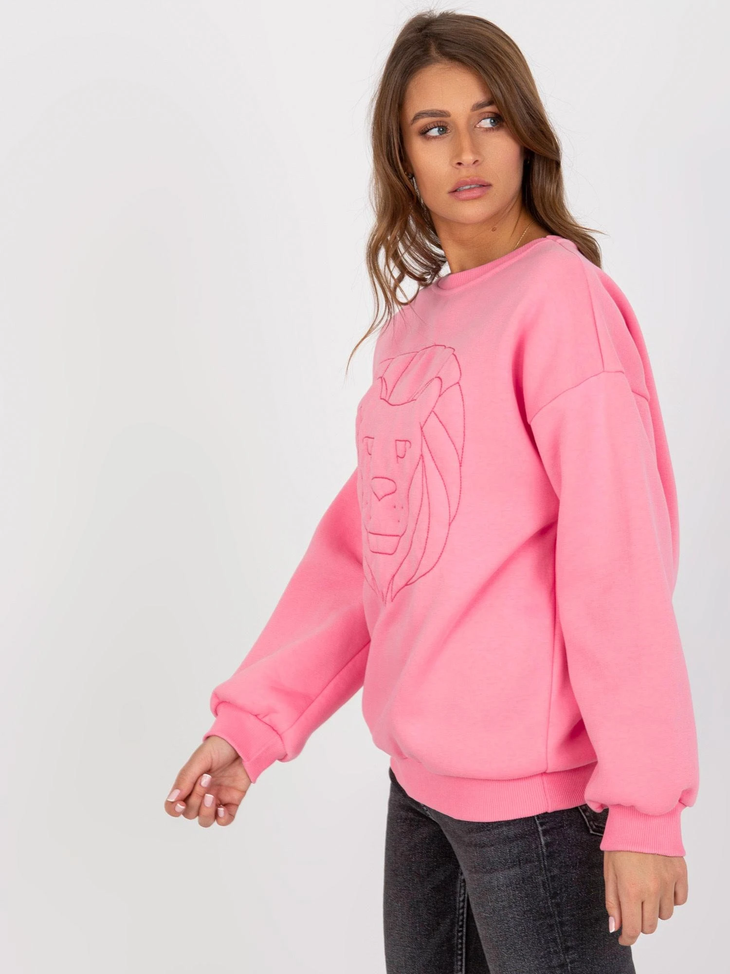 Ex Moda Megztinis-EM-BL-617-4.41P-rožinis
