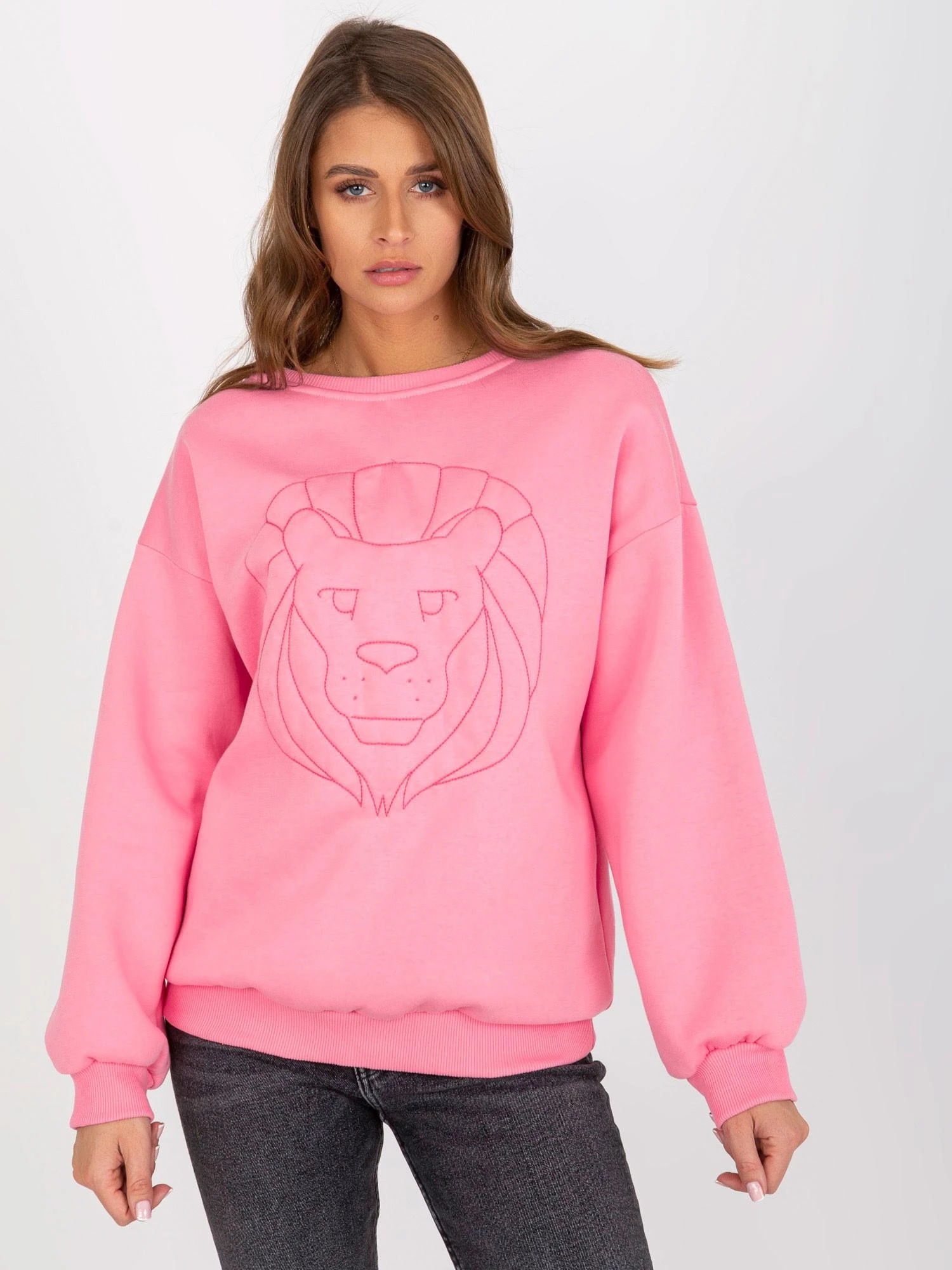 Ex Moda Megztinis-EM-BL-617-4.41P-rožinis