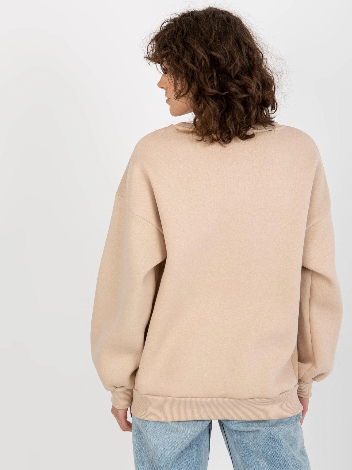 Ex Moda Megztinis-EM-BL-617-4.41P-smėlio spalvos