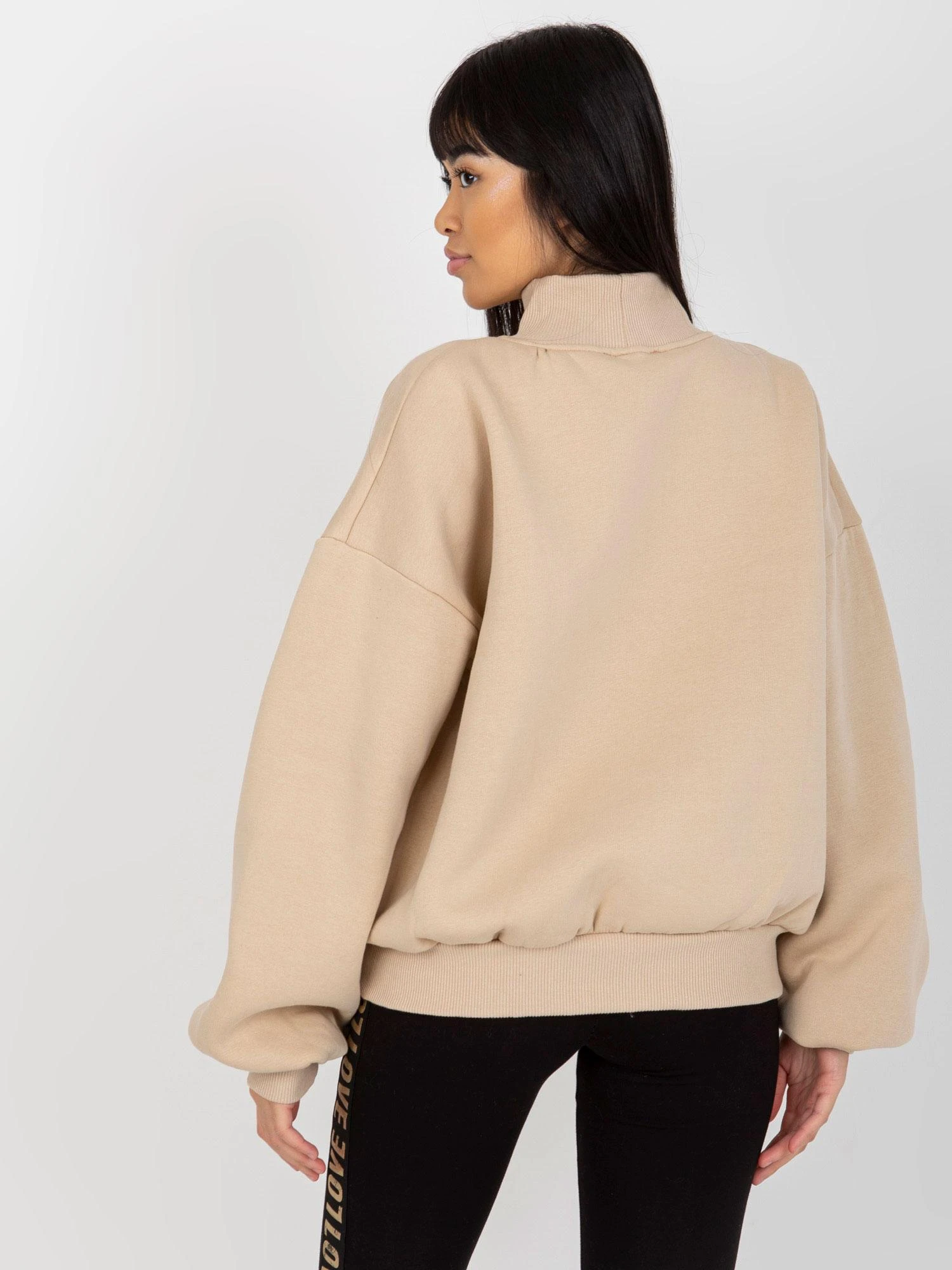 Ex Moda Megztinis-EM-BL-643.39X-smėlio spalvos