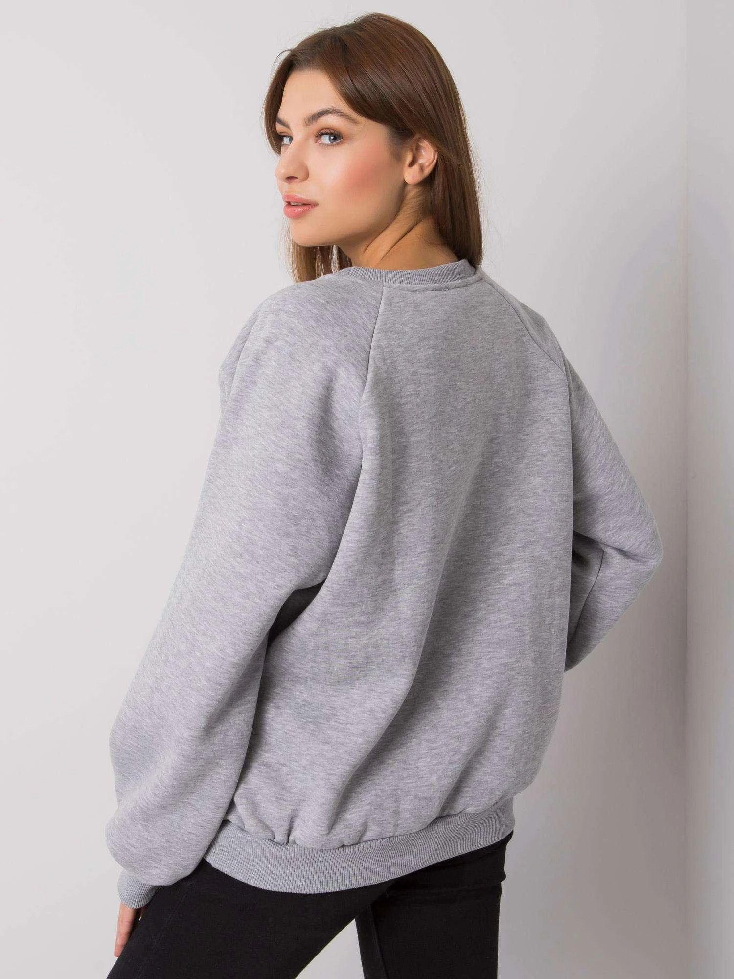 Ex Moda Megztinis-EM-BL-652.13P-pilka