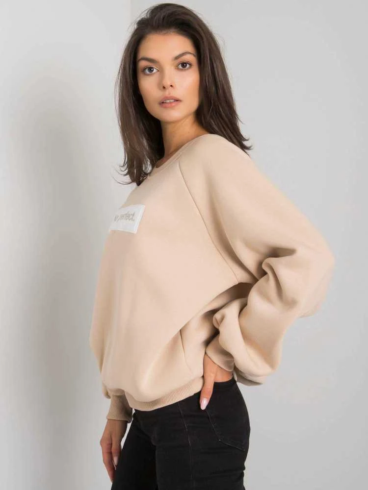Ex Moda Megztinis-EM-BL-652.13P-smėlio spalvos