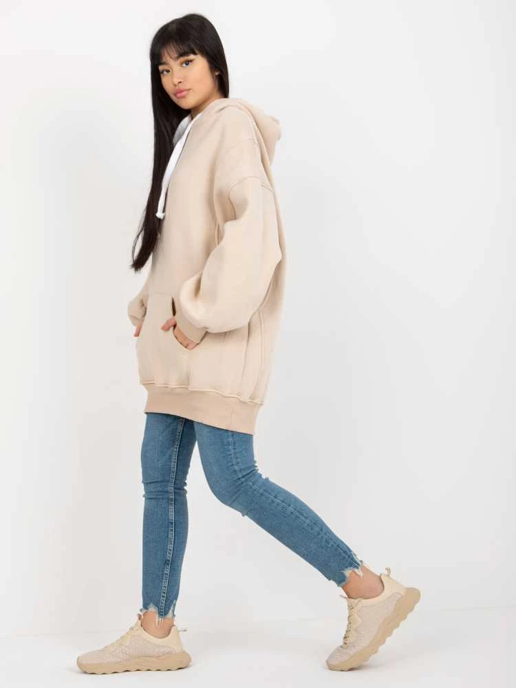Ex Moda Megztinis-EM-BL-694.20X-smėlio spalvos