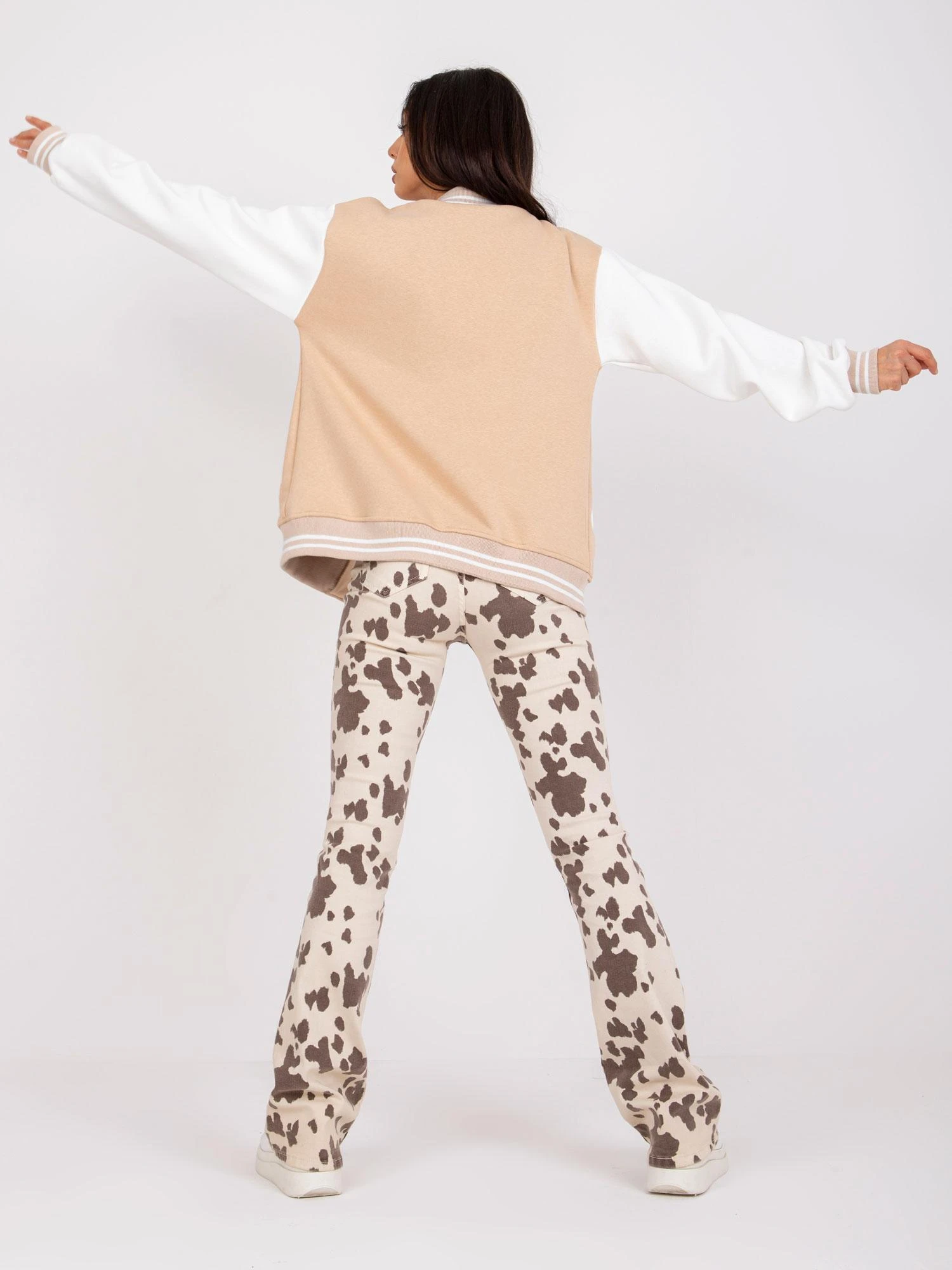 Ex Moda Megztinis-EM-BL-697.88-smėlio spalvos