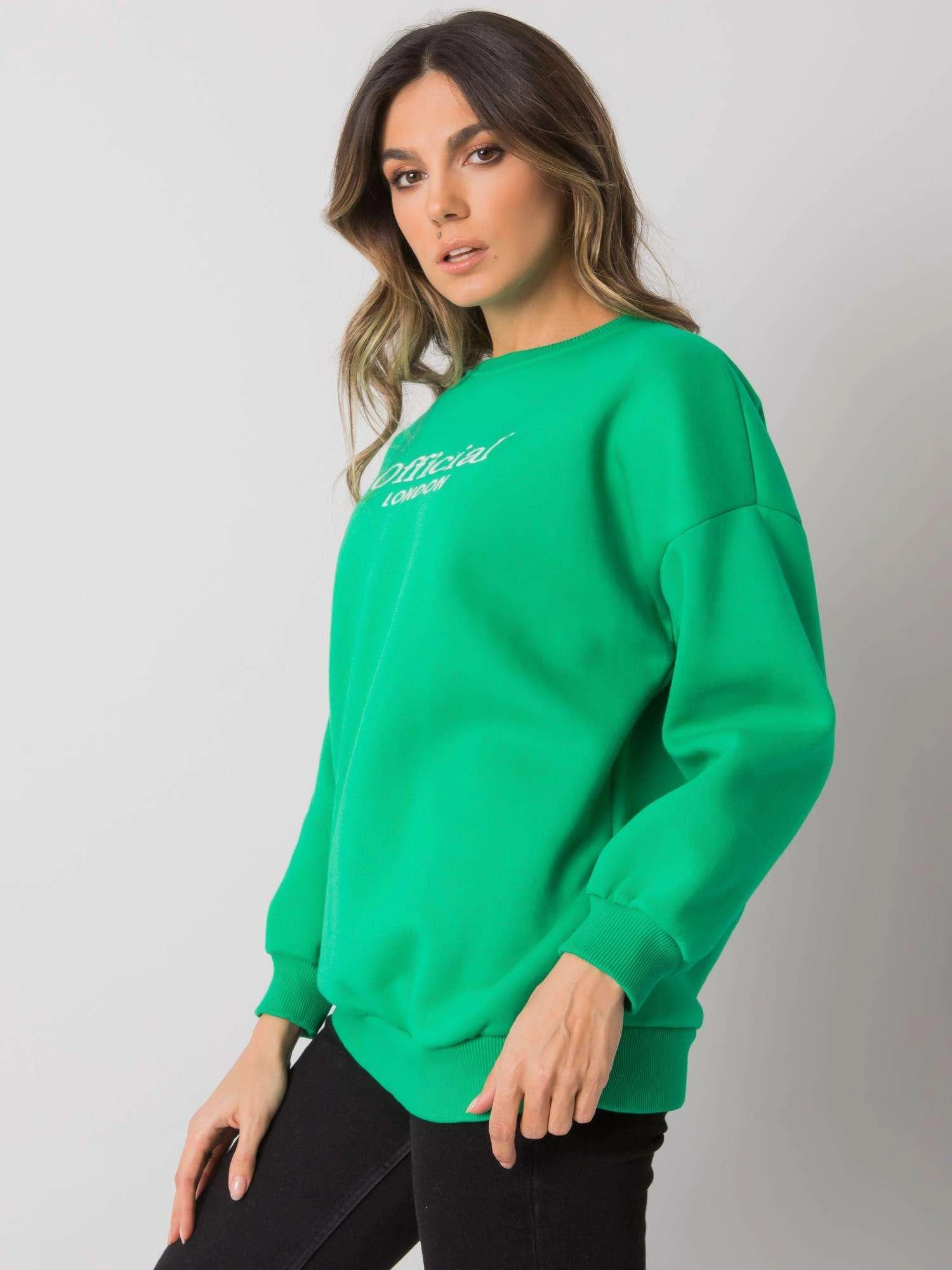 Ex Moda Megztinis-EM-BL-702.46-žalias