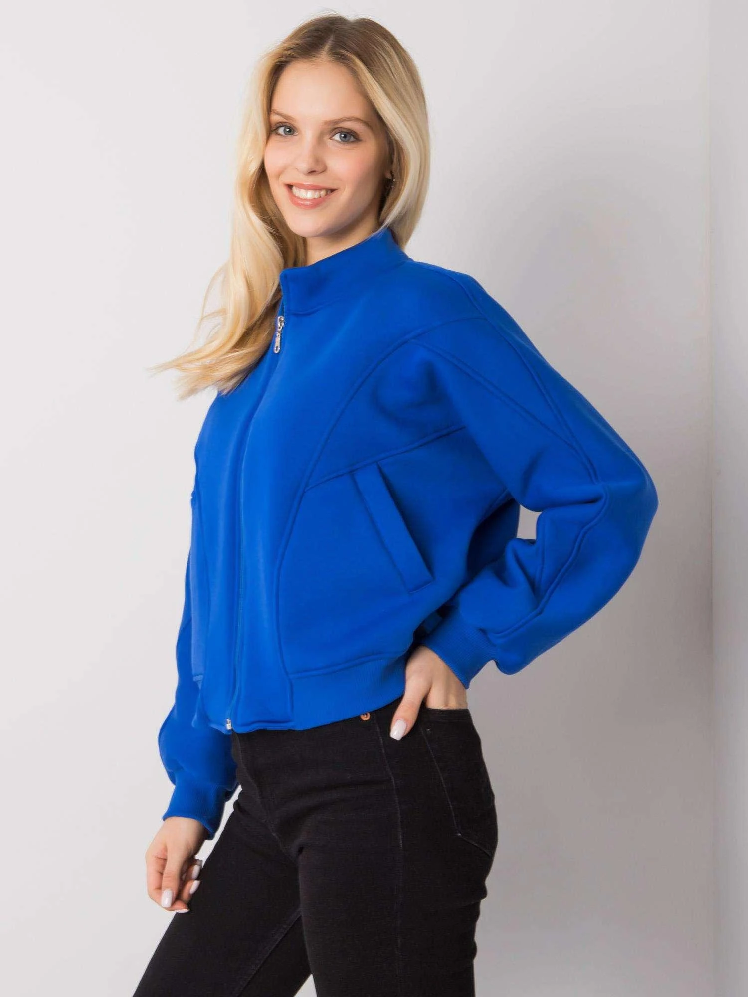 Ex Moda Megztinis-EM-BL-703.17-kobaltas