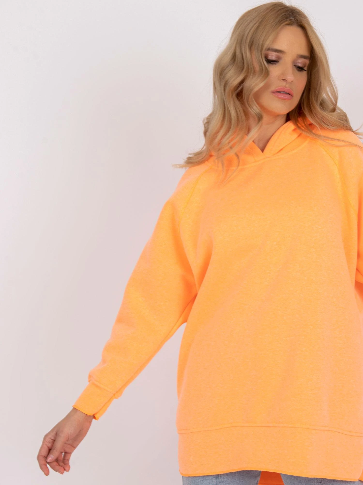 Ex Moda Megztinis-EM-BL-707.94-fluo oranžinis