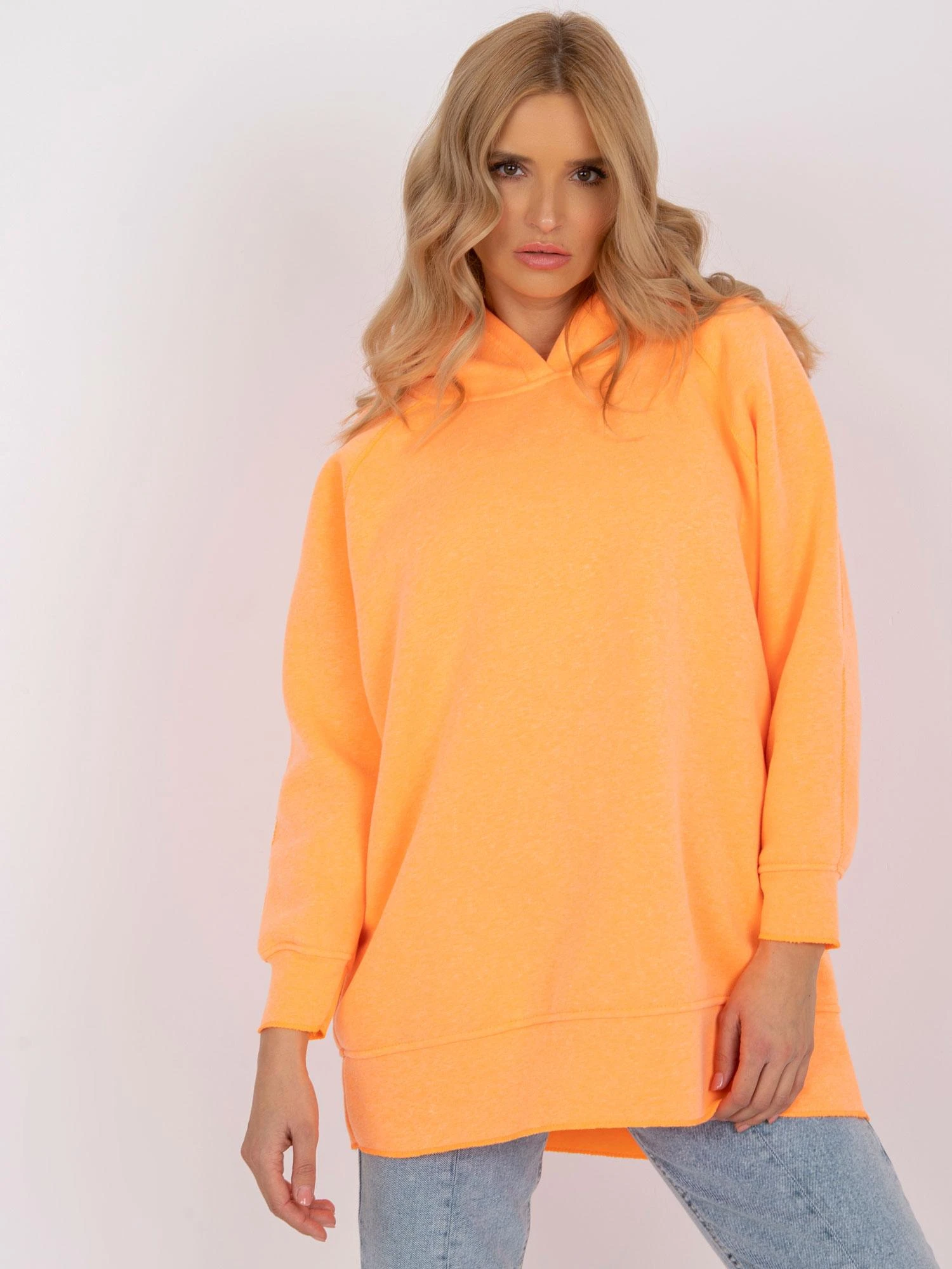 Ex Moda Megztinis-EM-BL-707.94-fluo oranžinis