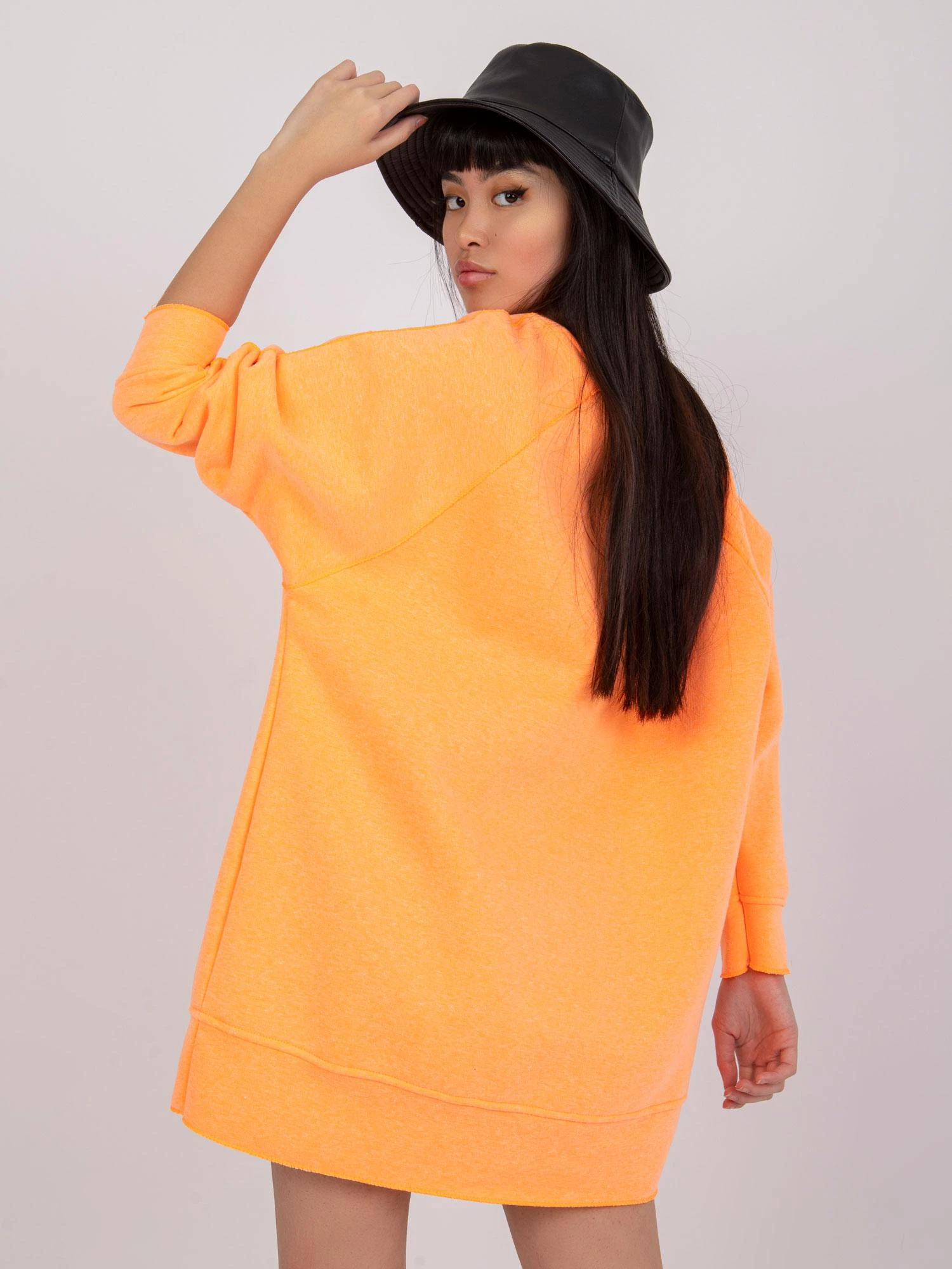 Ex Moda Megztinis-EM-BL-711.05-fluo oranžinis