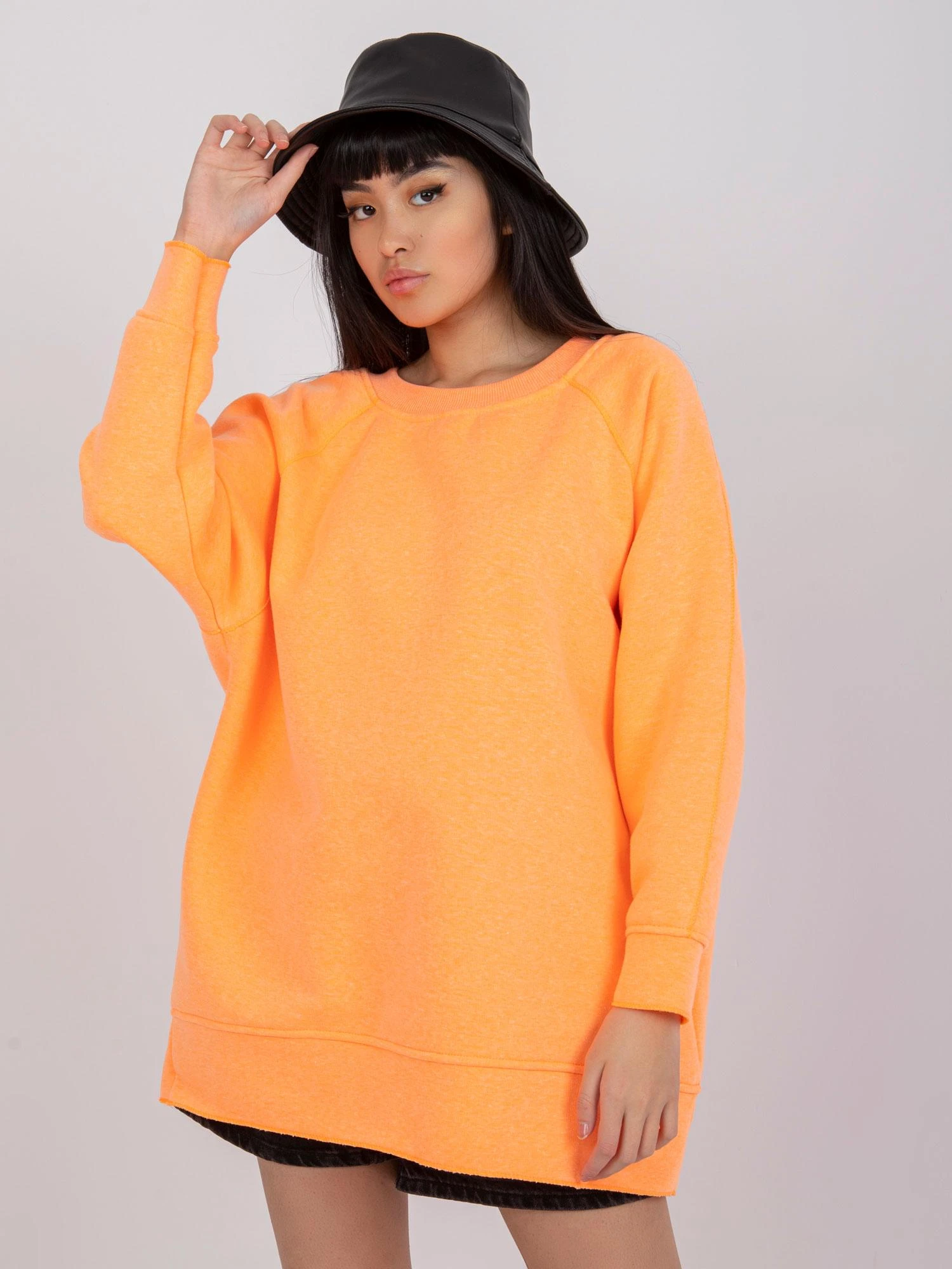 Ex Moda Megztinis-EM-BL-711.05-fluo oranžinis