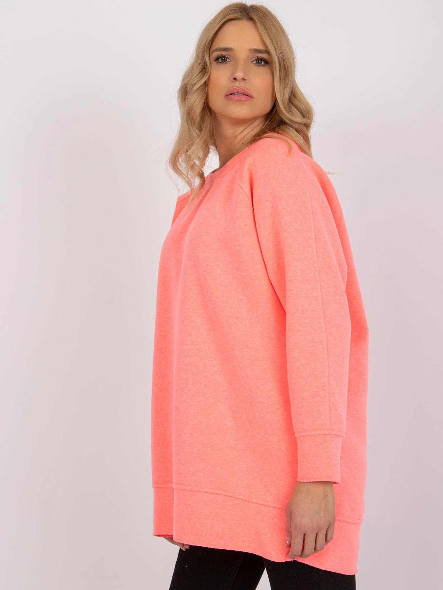 Ex Moda Megztinis-EM-BL-711.05-fluo rožinis