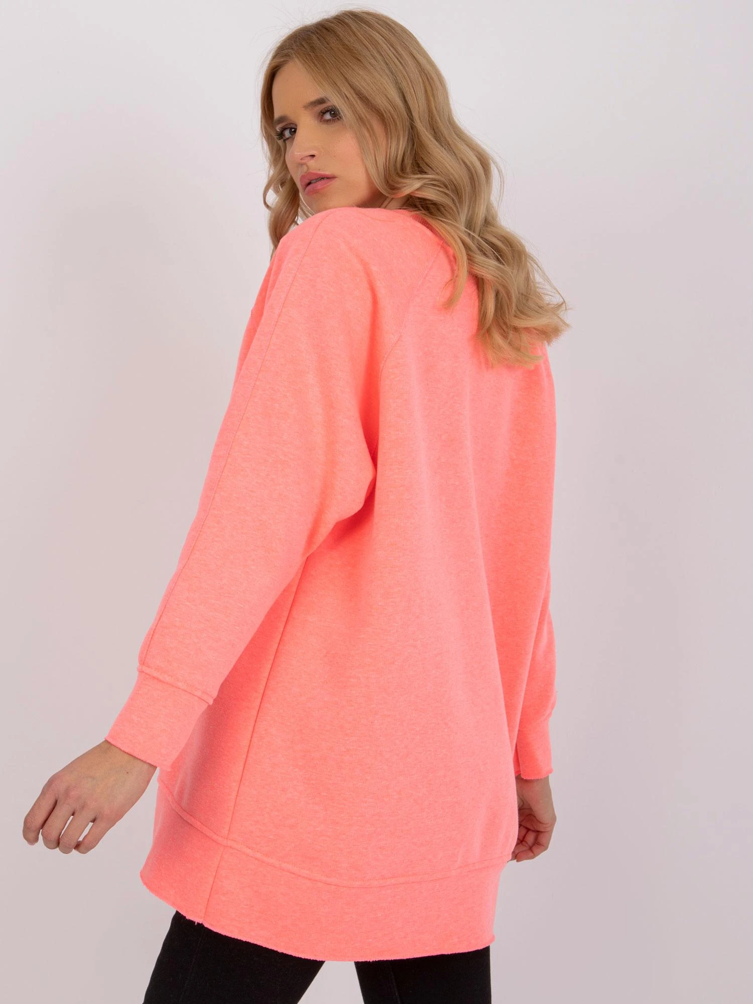 Ex Moda Megztinis-EM-BL-711.05-fluo rožinis