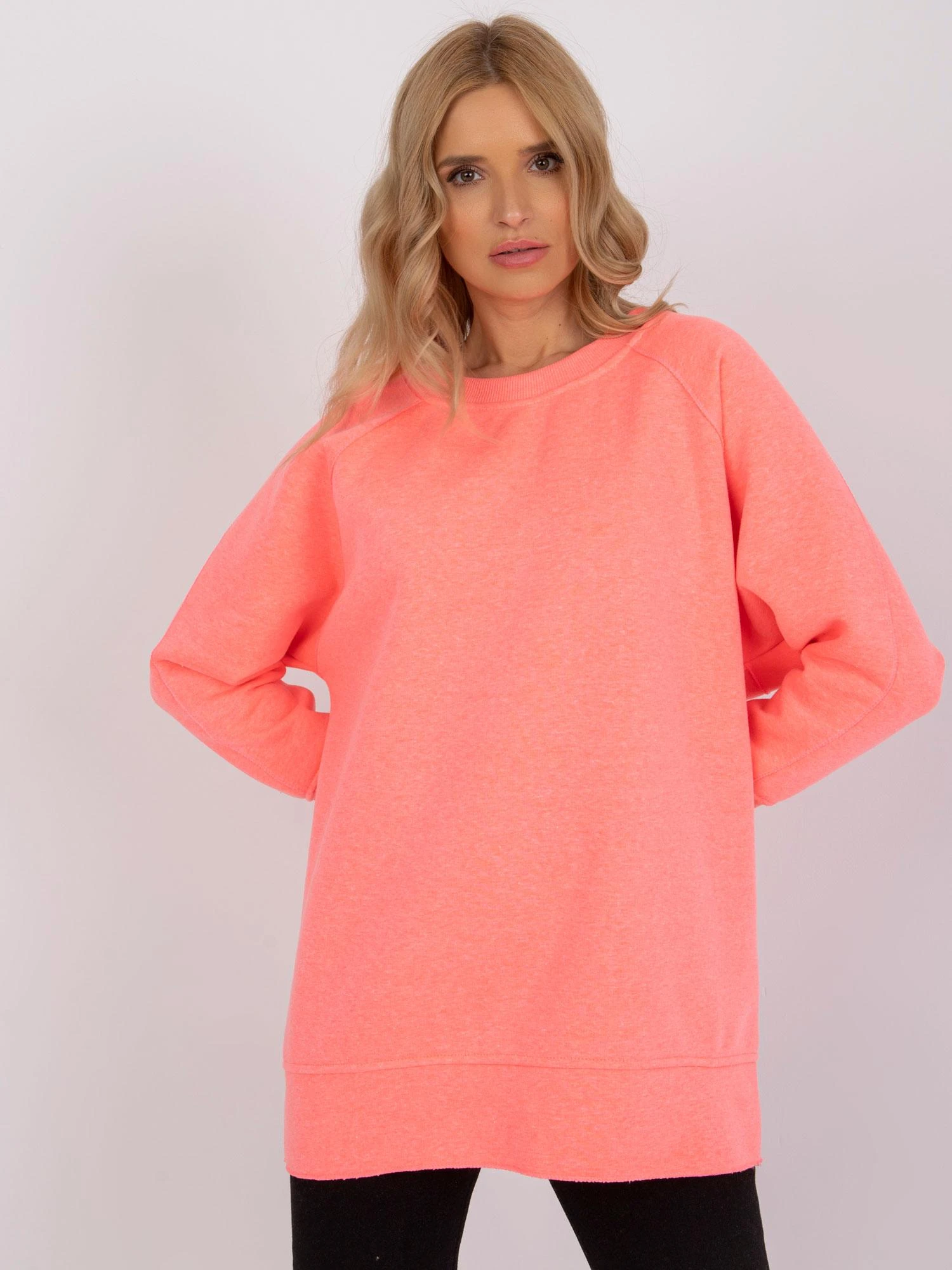 Ex Moda Megztinis-EM-BL-711.05-fluo rožinis