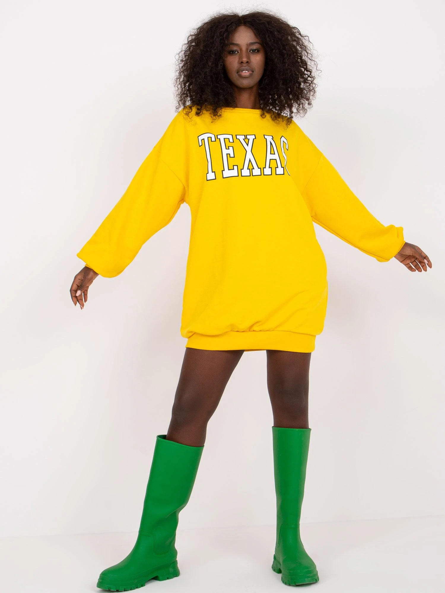 Ex Moda Megztinis-EM-BL-719.36-geltonas