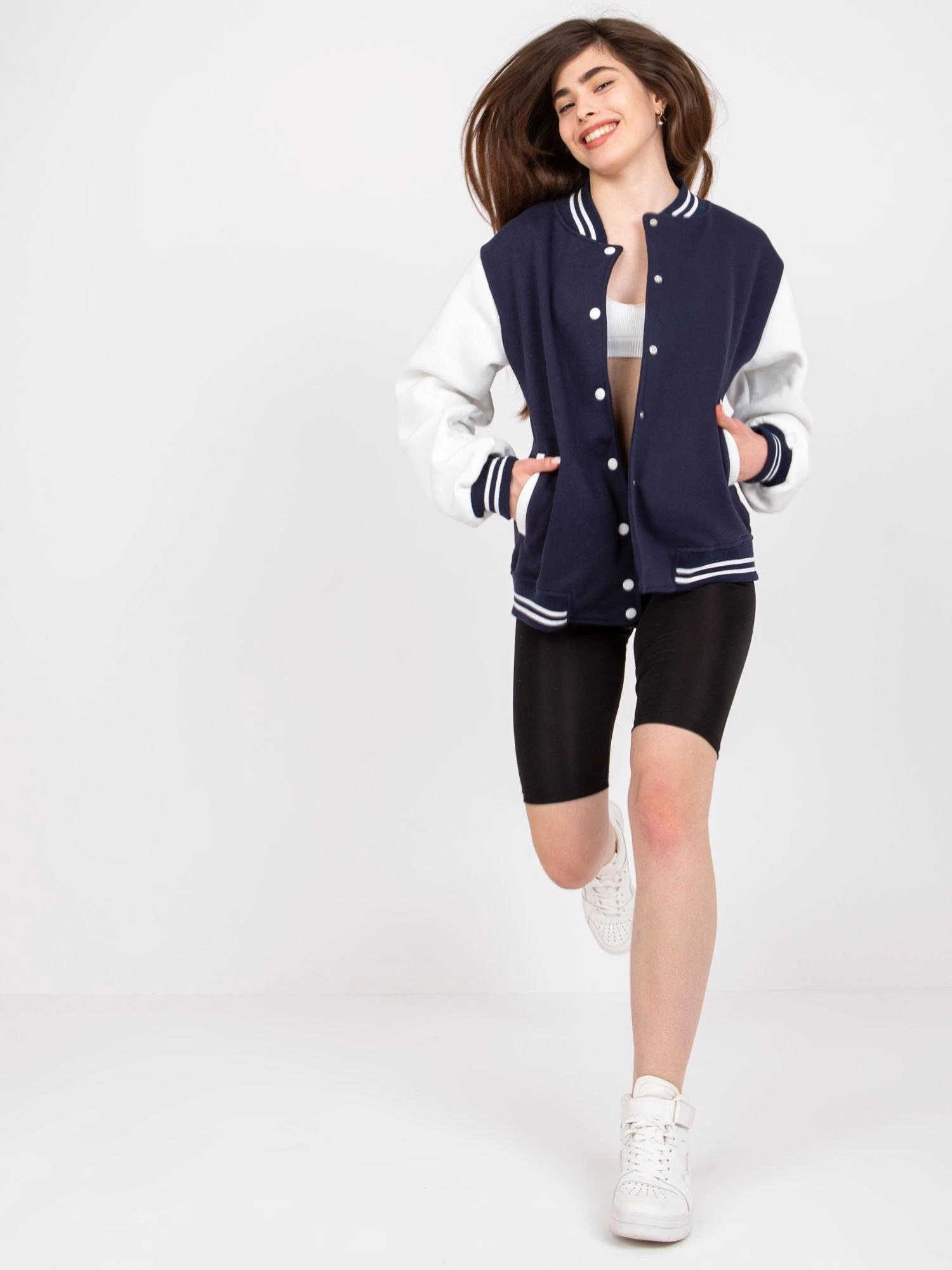 Ex Moda Megztinis-EM-BL-722.44P-tamsiai mėlynas