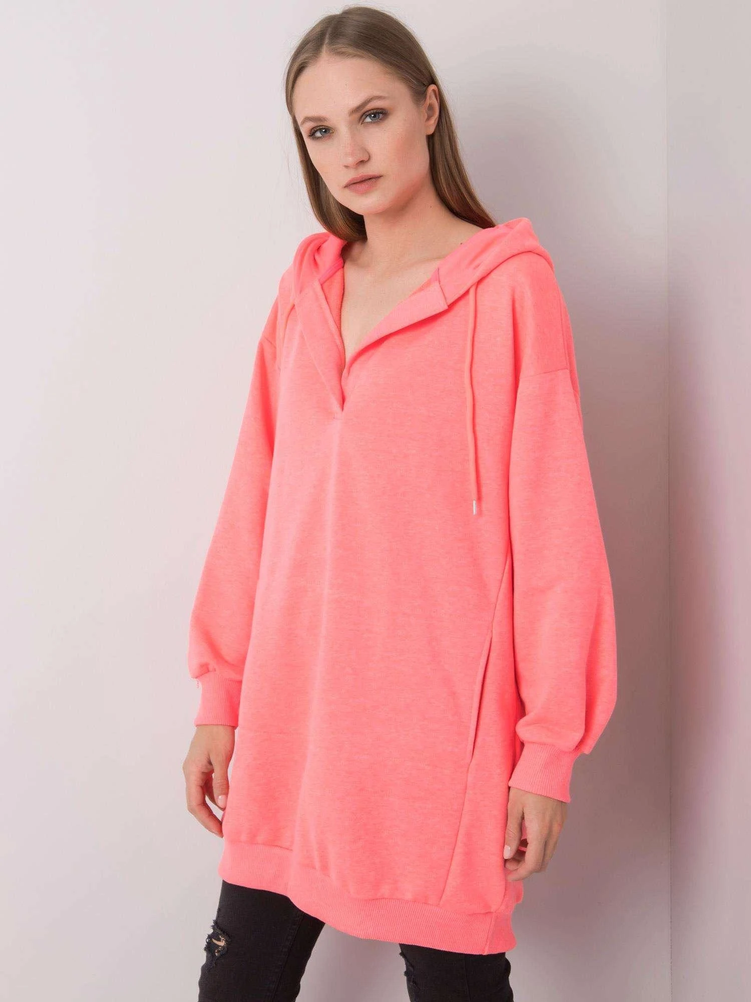 Ex Moda Megztinis-EM-BL-ES-21-528.12X-fluo rožinis