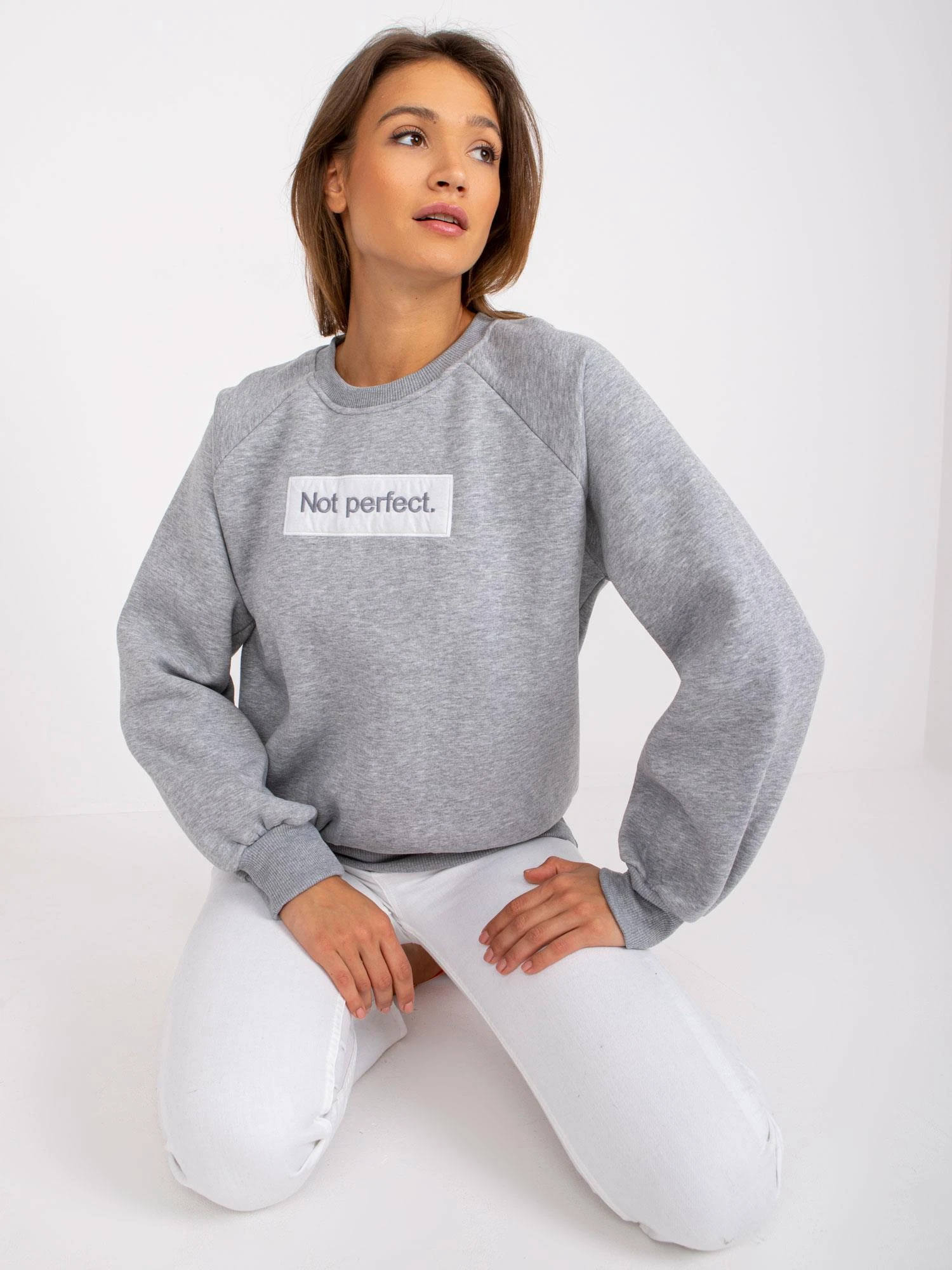 Ex Moda Megztinis-EM-BL-N652.46-pilkas