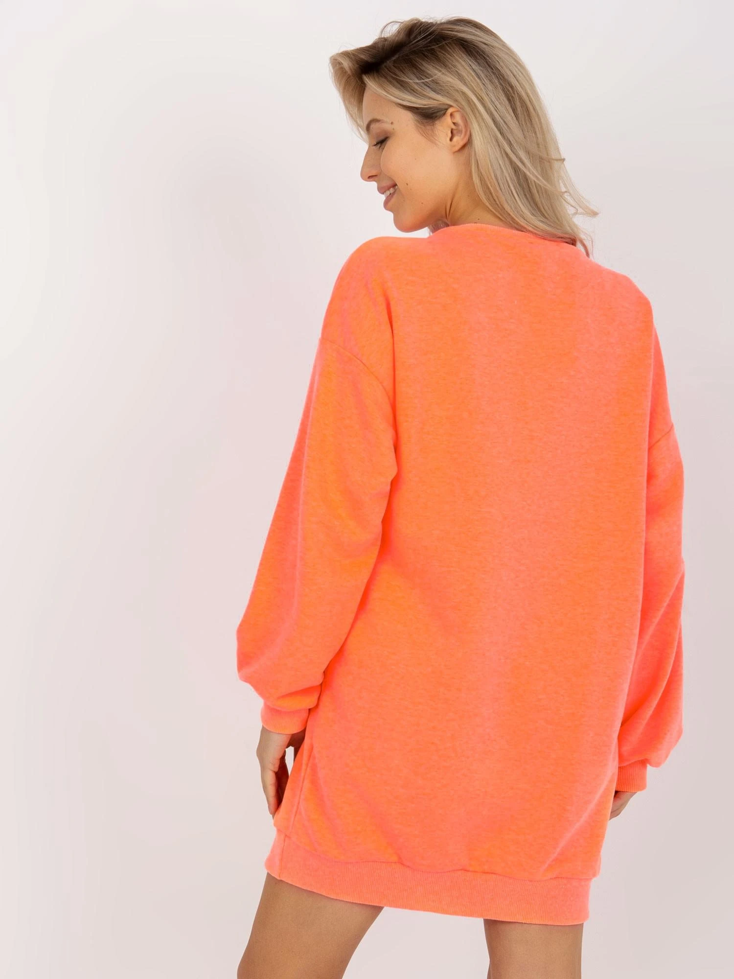 Ex Moda Megztinis-EM-BL-U719.82P-fluo oranžinis