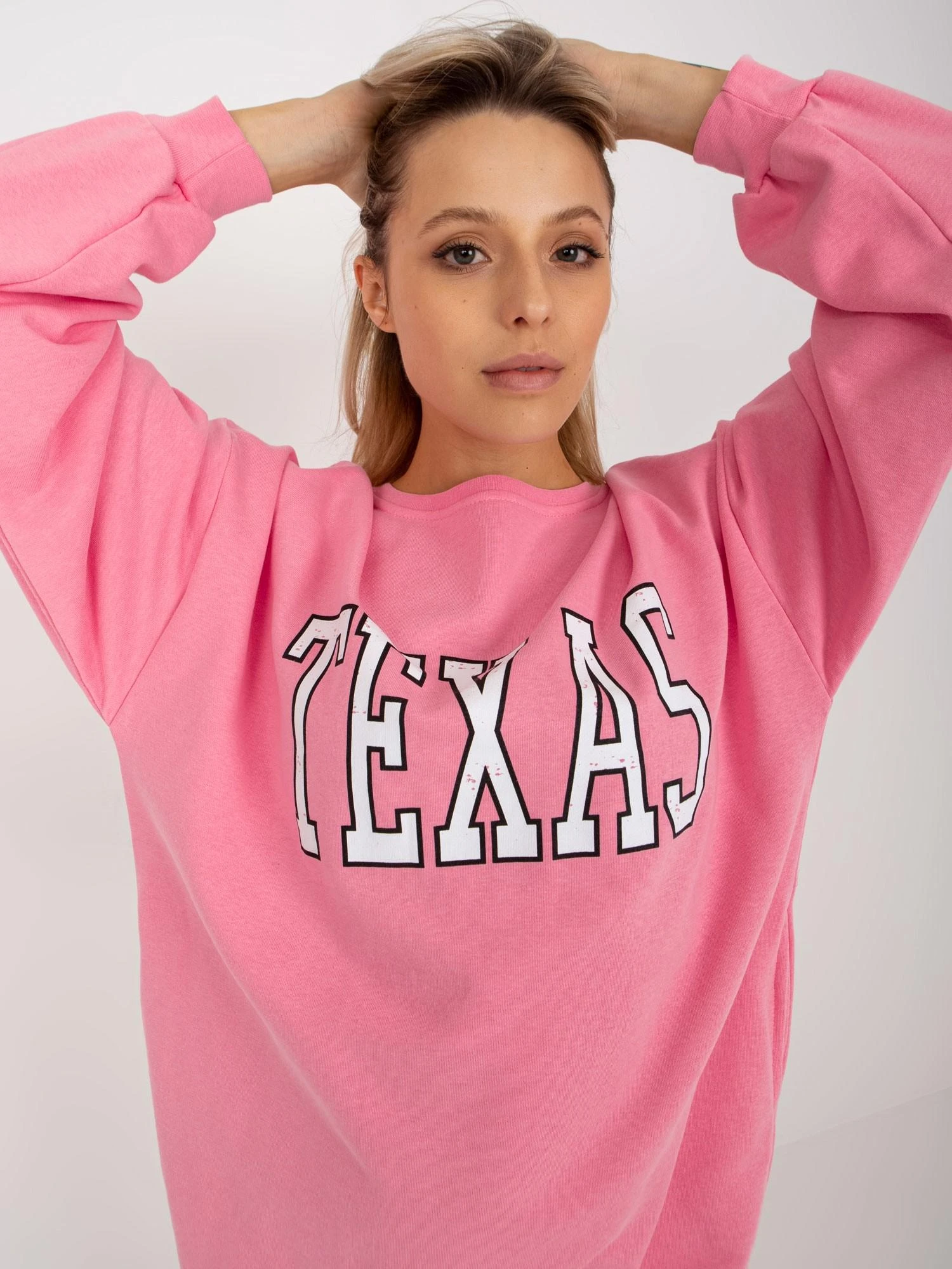 Ex Moda Megztinis-EM-BL-U719.82P-rožinis