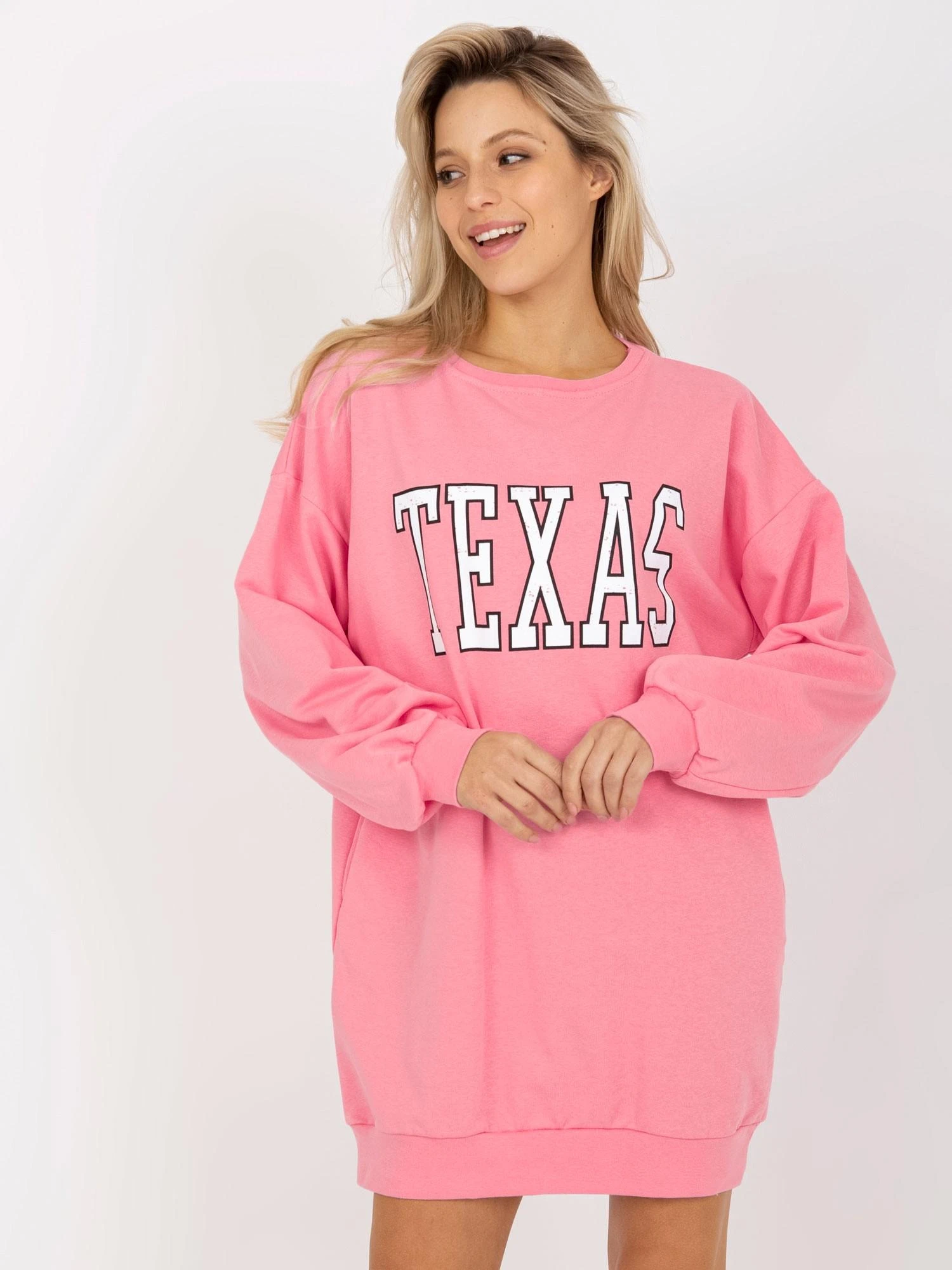 Ex Moda Megztinis-EM-BL-U719.82P-rožinis