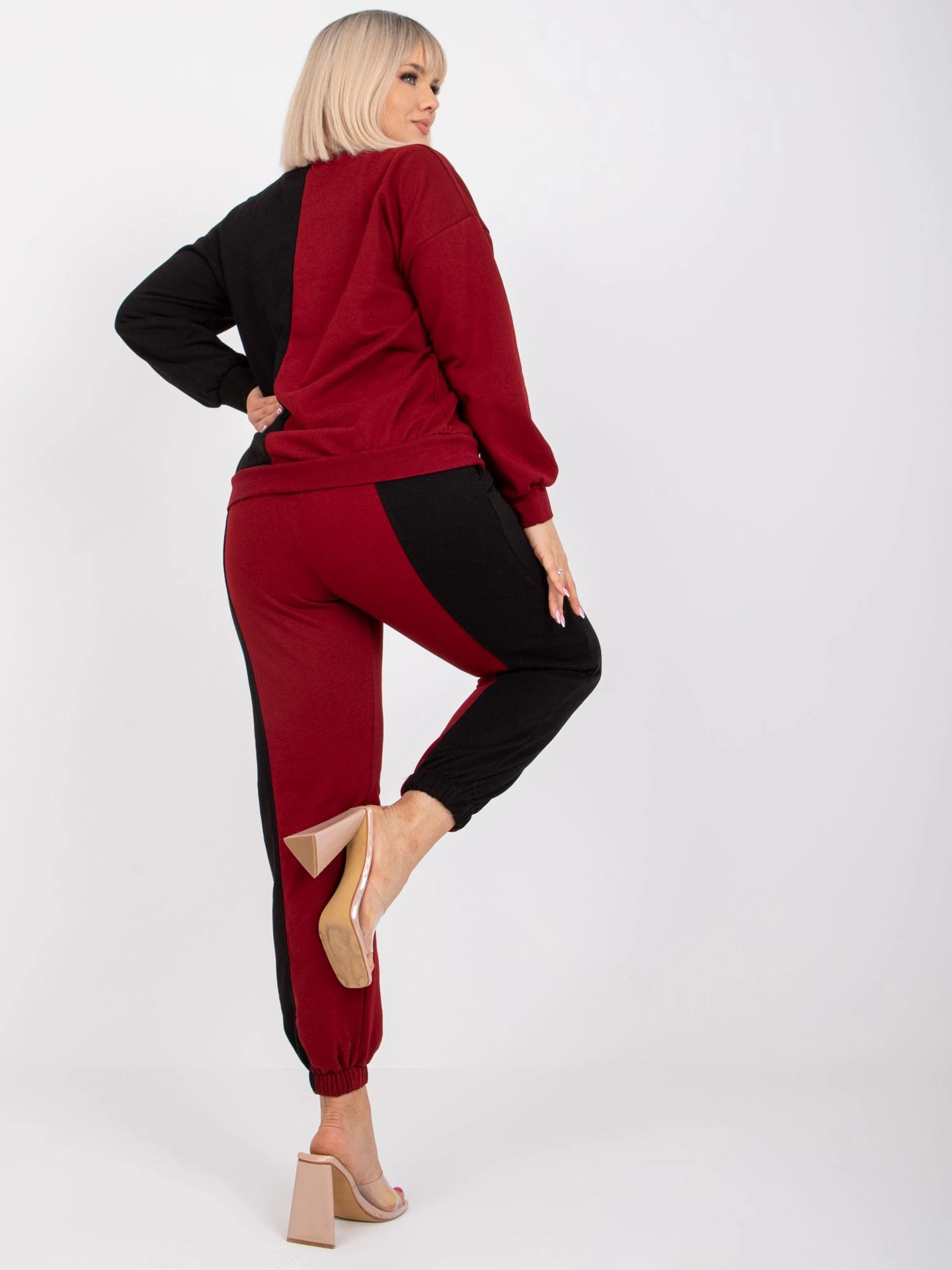 Ex Moda Rinkinys-EM-KMPL-639.88-bordo