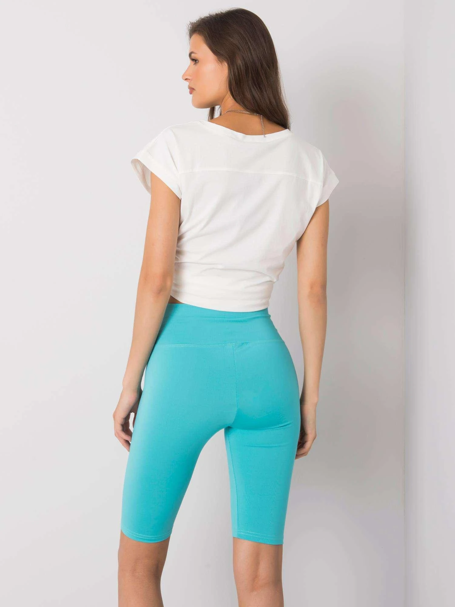 Ex Moda Šortai moterims -EM-LG-574.05-turkis