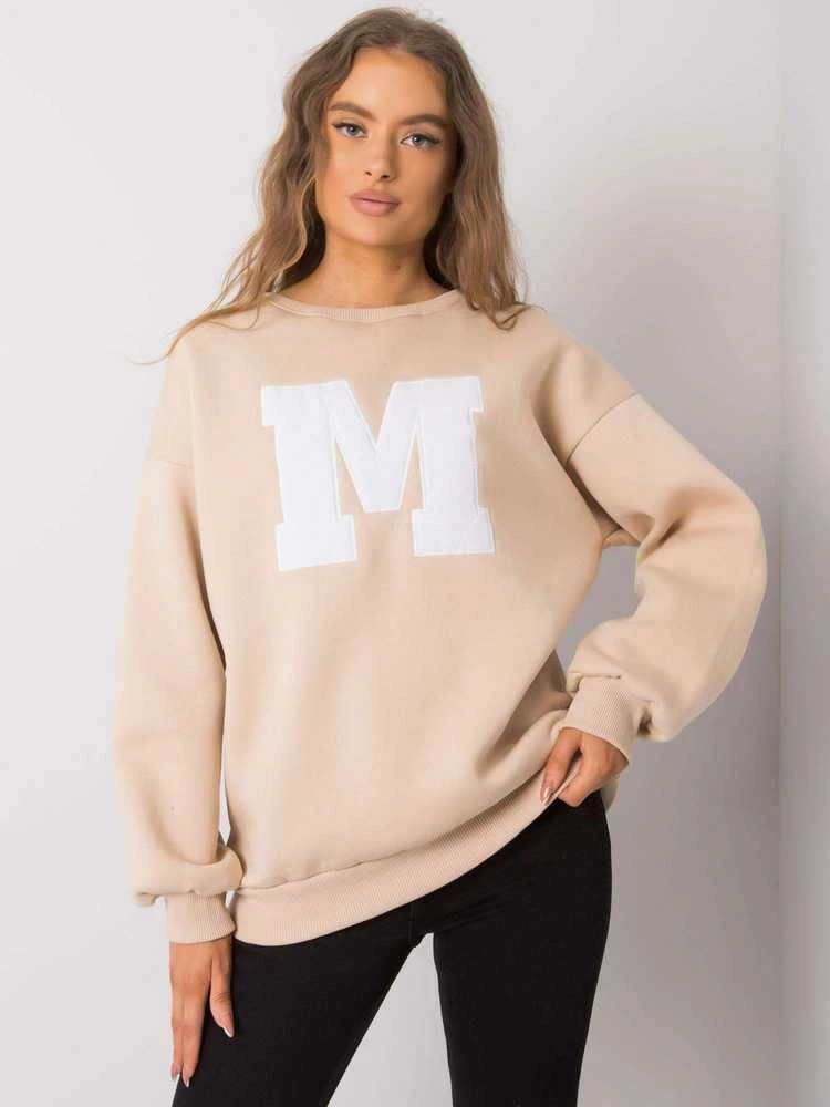 Ex Moda Megztinis-EM-BL-617-1.34X-smėlio spalvos