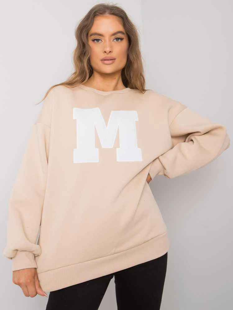 Ex Moda Megztinis-EM-BL-617-1.34X-smėlio spalvos