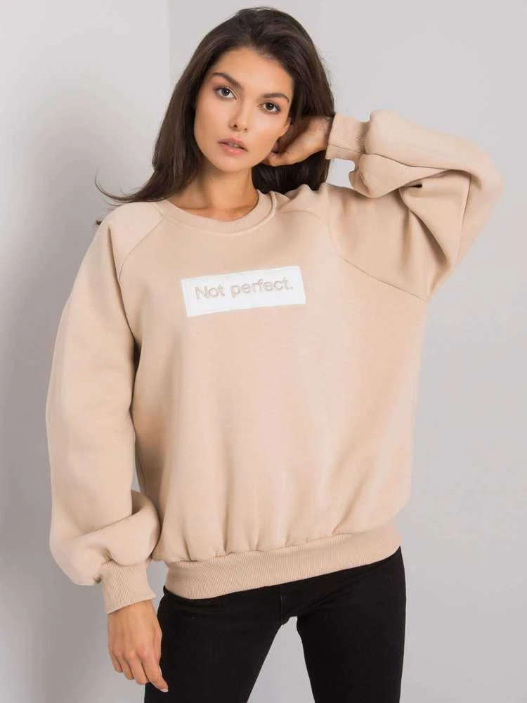 Ex Moda Megztinis-EM-BL-652.13P-smėlio spalvos