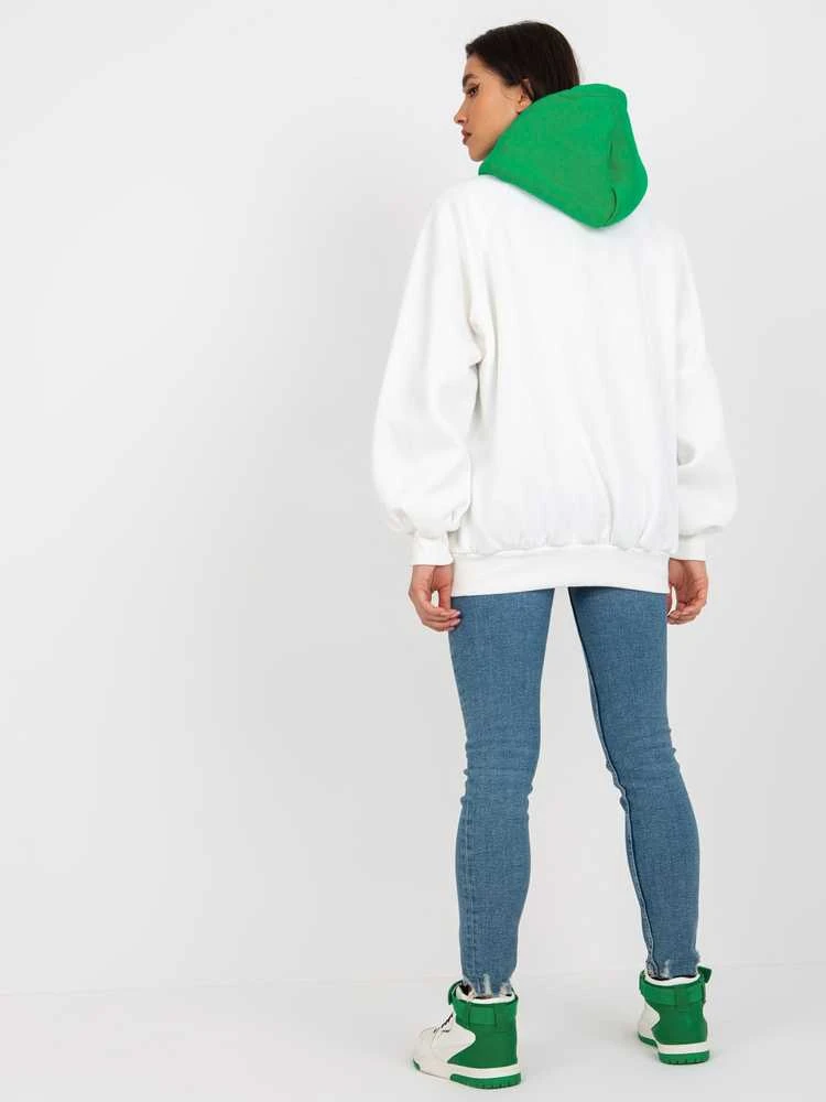 Ex Moda Megztinis-EM-BL-696.68-baltas-žalias