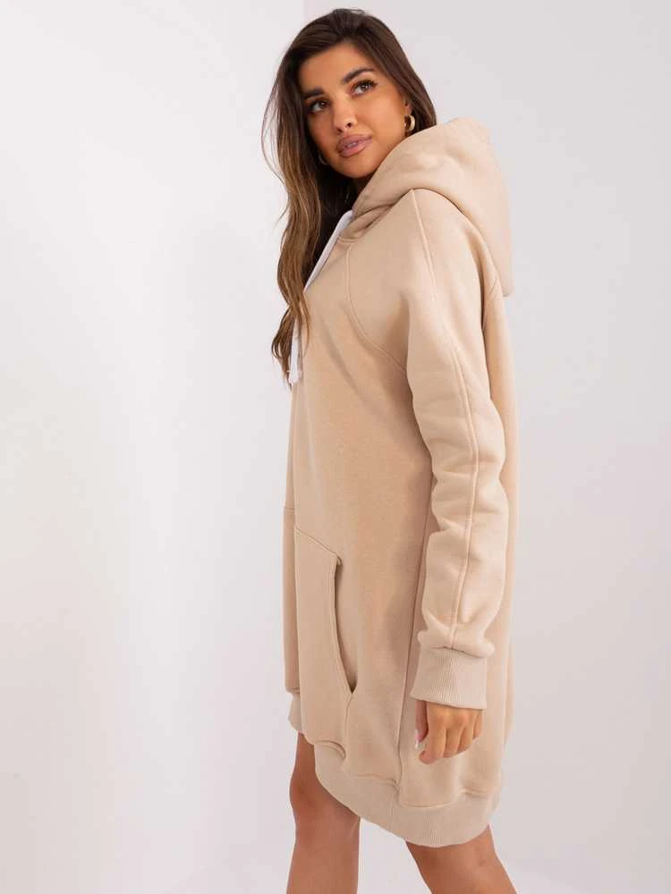 Ex Moda Megztinis-EM-BL-704.99P-smėlio spalvos