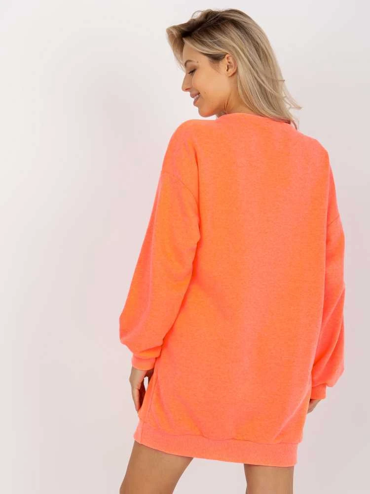 Ex Moda Megztinis-EM-BL-U719.82P-fluo oranžinis