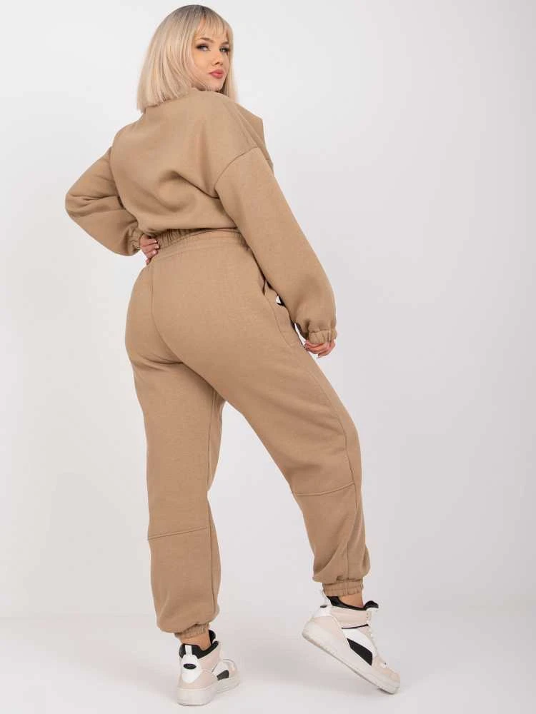 Ex Moda Rinkinys-EM-KMPL-529.90-tamsiai smėlio spalvos